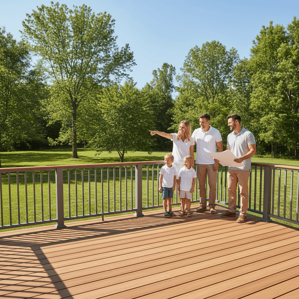 New backyard deck